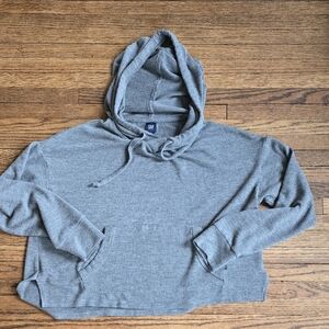 GAP Heather Gray Pullover Hoodie